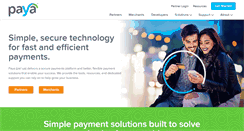 Desktop Screenshot of paya.com